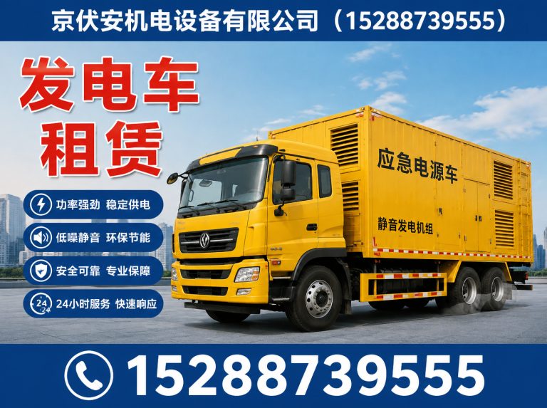 宜昌发电车租赁展示图